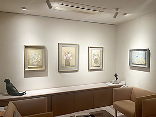 山本丘人と堀文子展　ギャラリー4