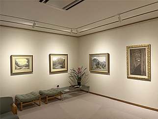 山本丘人と堀文子展　ギャラリー5