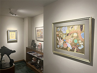 山本丘人と堀文子展　ギャラリー6
